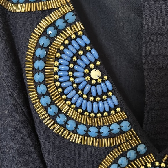 Navy Beaded Lilly Pulitzer Dress - Picture 2 of 4